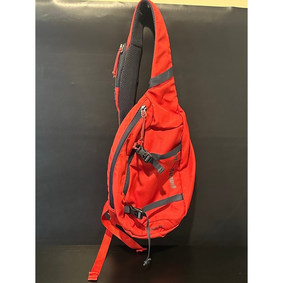 Patagonia Other - Patagonia Atom 8L Sling Bag Red Crossbody Backpack 48261 Hiking Travel